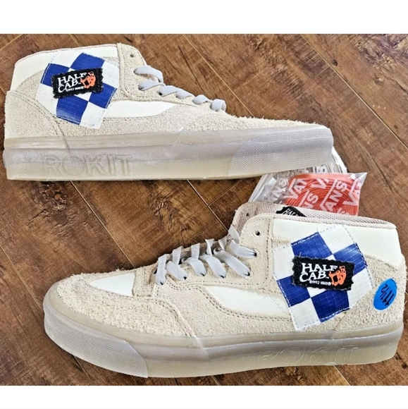VANS x ROKIT 2022 Half Cab 33 DX Shoes TRIPLE LACES US Sz 11.5 Men - Picture 3 of 12